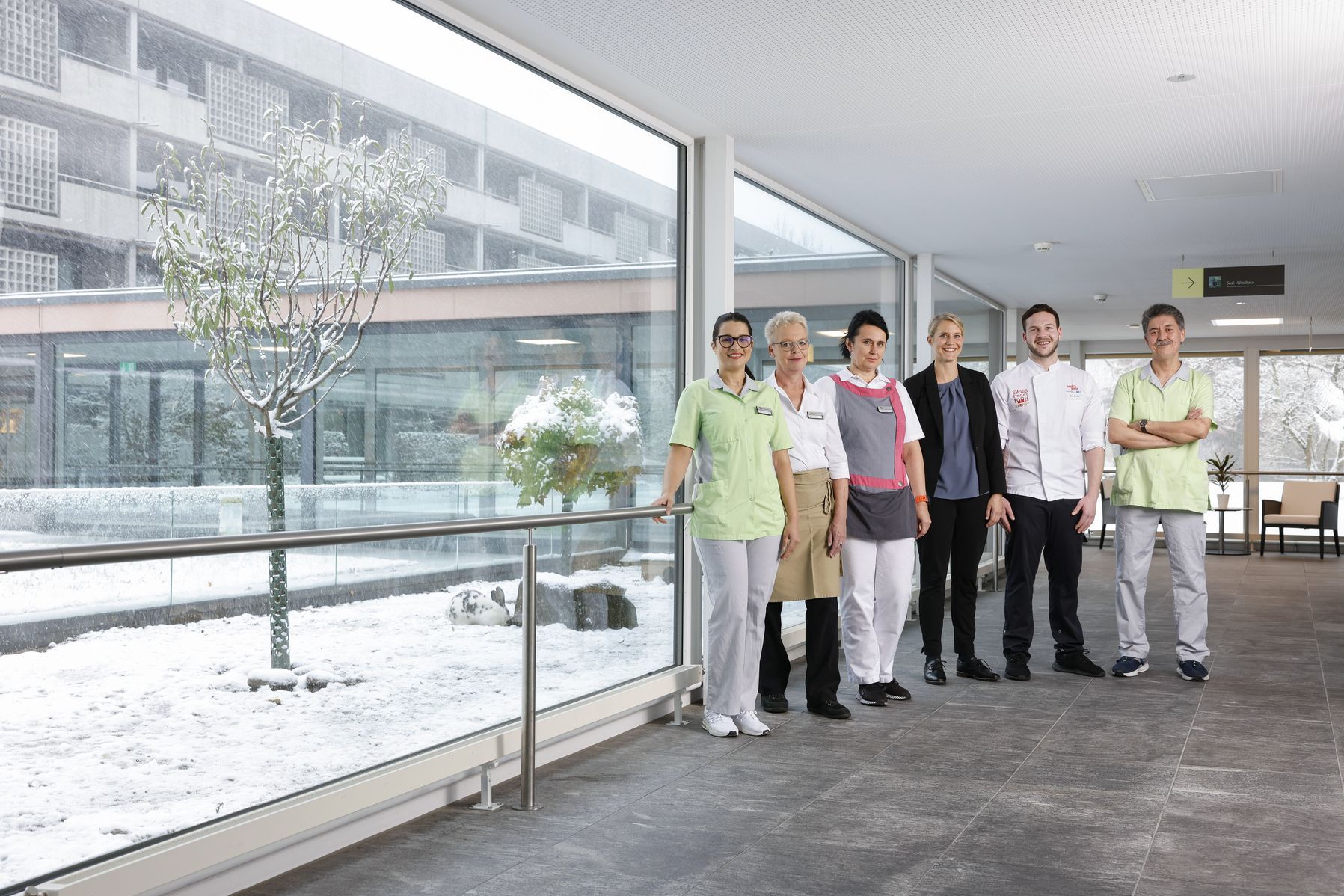 Mitarbeitende Burgerspittel